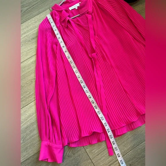 Endless Rose Pleated Chiffon Blouse - Picture 13 of 15